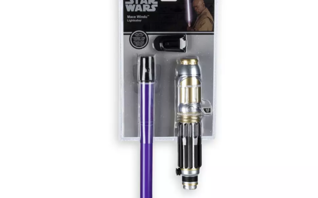 New Star Wars Mace Windu Roleplay Accessory Lightsaber Toy available now!